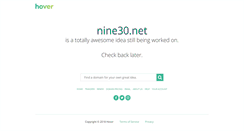 Desktop Screenshot of nine30.net